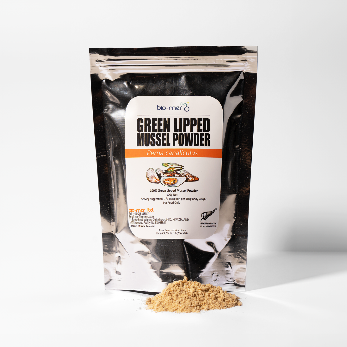 Green Lipped Mussel Powder - Bagged